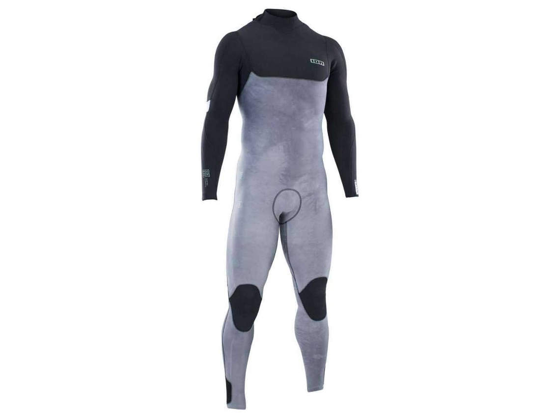 Terno de Neoprene Manga Longa com Zíper Nas Costas Seek Amp 5/4 Mm Cinzento Xsion