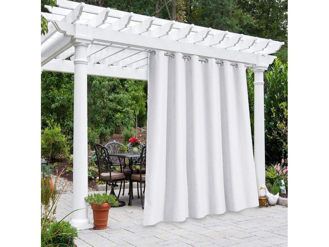 Cortinas 2pc Impermeáveis Opacas S/MARCA