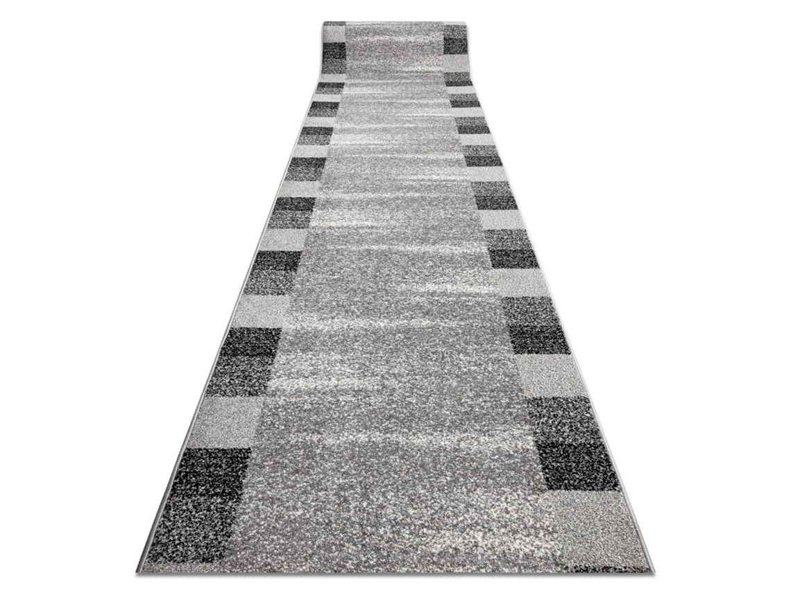Passadeira Silver Etna Moldura Areia Cinzento 80Cm