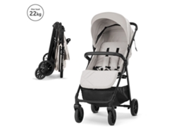 Zozu Carrinho de Passeio Leve e Dobrável Até 22kg Beige Latte LORELLI
