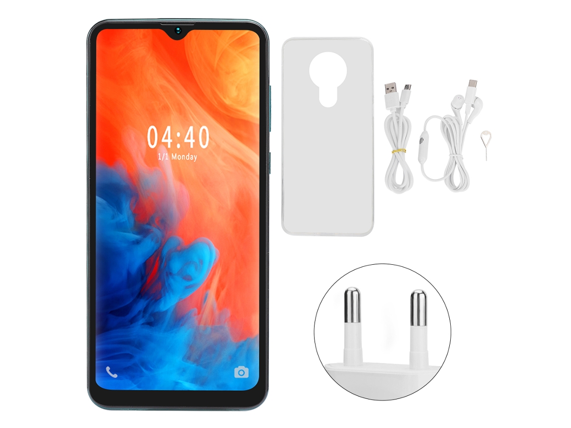 Smartphone Laxiscreed Com Tela De 6,7" E Reconhecimento Facial Para Desbloqueio