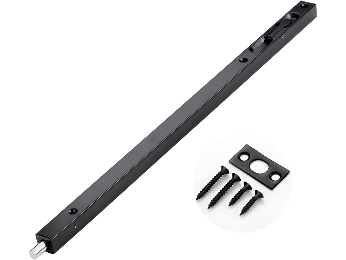Ferrolho F Para Porta Dupla, Trinco De Segurança Para Porta Francesa Em Aço Inoxidável, Ferrolhos De Metal Para Madeira