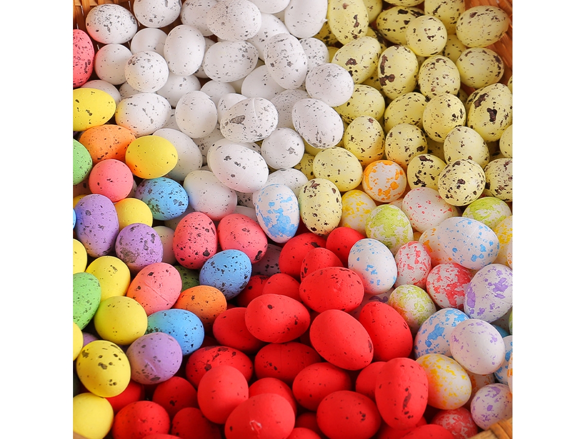 250 Mini Ovos de Páscoa Decorados - Aquaforge