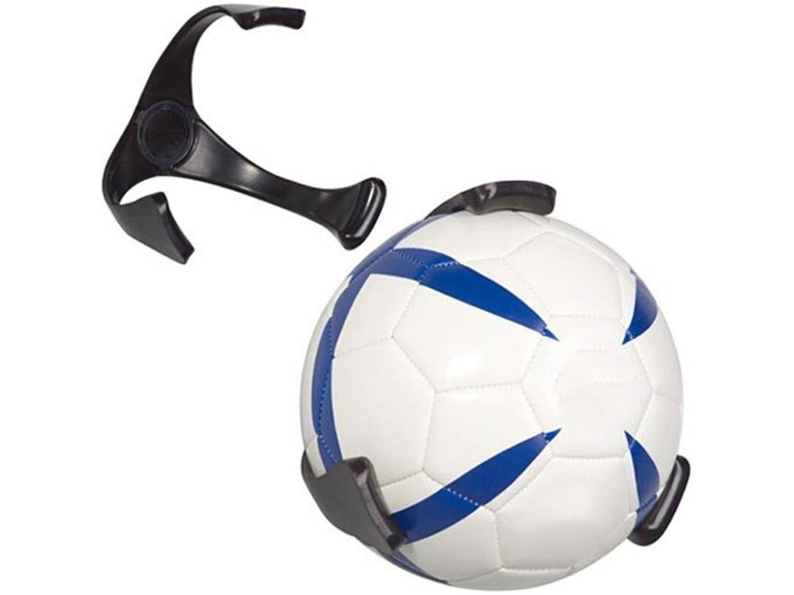 Suporte de Parede para Bola Preto Plástico