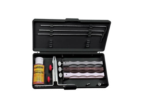 Kit de Afiadores de 3 Peças LANSKY Natural Arkansas