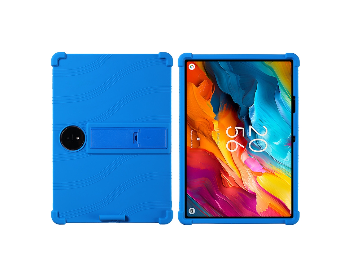 Capa Para Hexinyigjly Tcl Nxtpaper 14 14,3 Polegadas (2024 ) Protetora De Silicone À Prova De Choque Azul