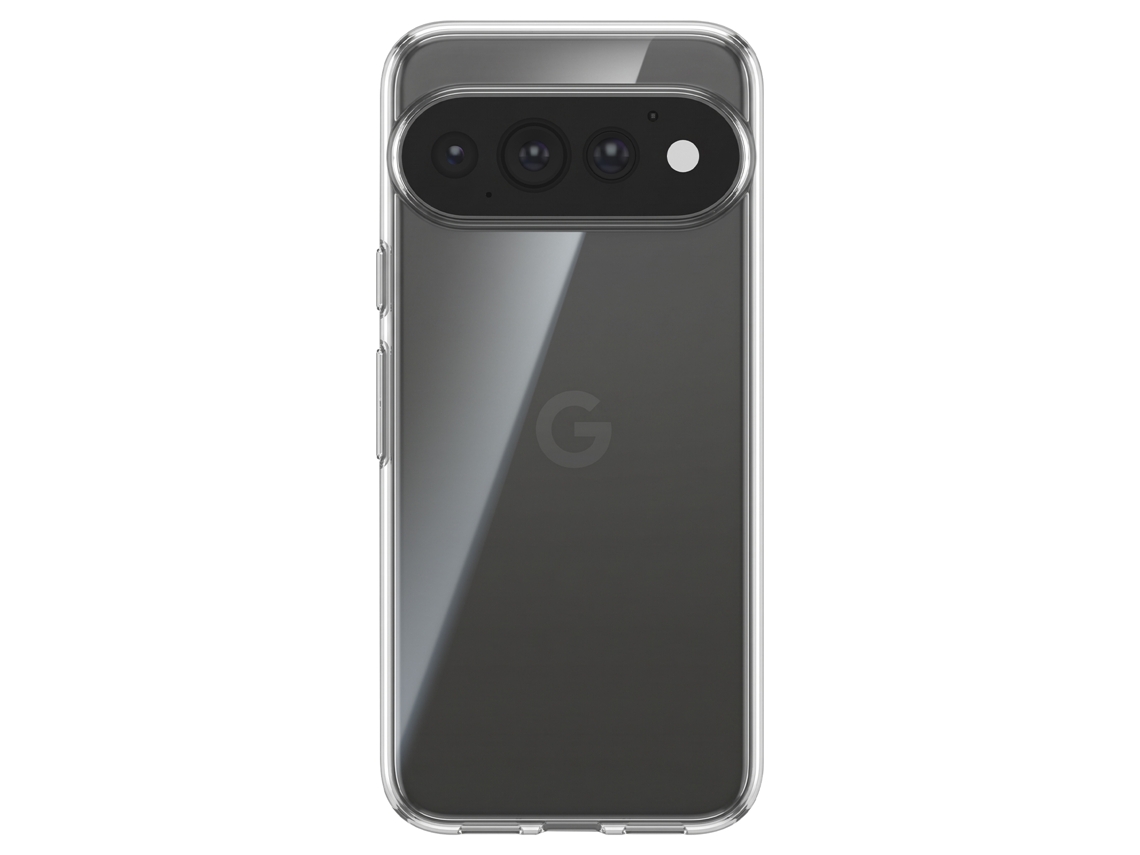Capa Para Pixel 11 / 11 Pro Em Silicone Flexível Com Bordos Relevados