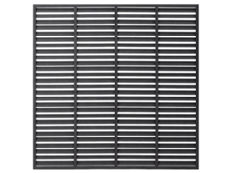 Painel De Vedação Vidaxl Cinzeto Wpc (180x180cm)