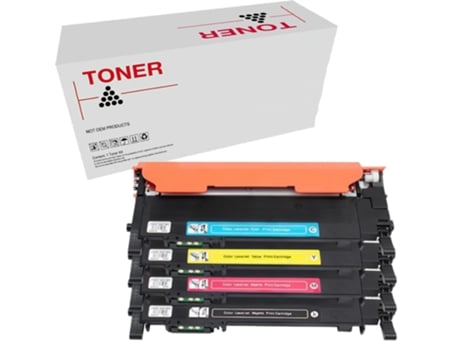 Pack 4 Toner Compatíveis Hp W2070A W2071A W2072A W2073A 117A