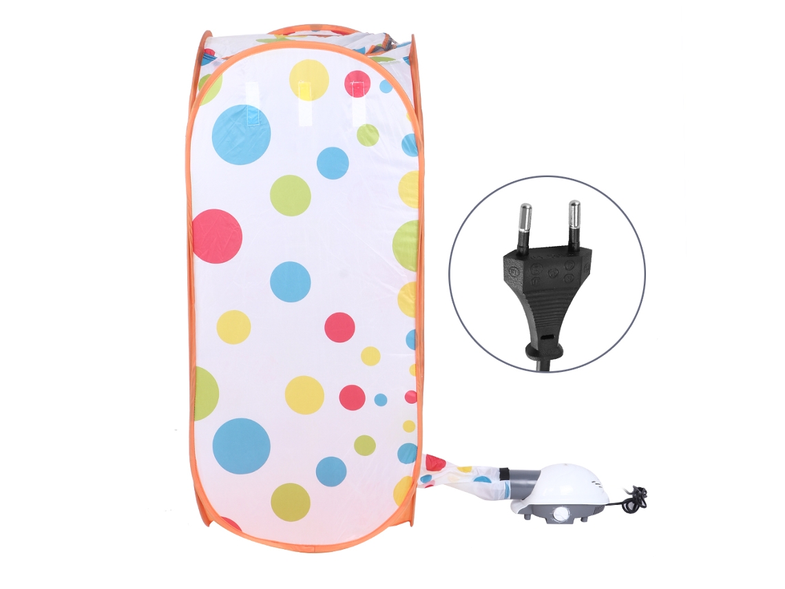 Secadora Doméstica Laxiscreed, Plegável E Portátil, Versão Floral, 220v, Ideal Para Espaços Pequenos