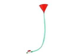 Funnel De Cerveja Individual - Diâmetro 20cm, Tubo 1m, Plástico Vermelho - Ideal Para Festas E Aniversários Vermelho