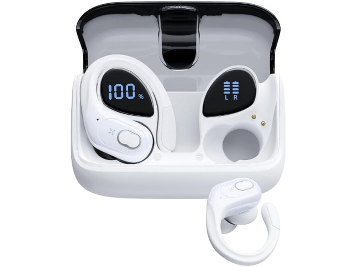 Fones De Ouvido Intra Auriculares Sem Fio Esportivos Com Bluetooth 5 3hd, Cancelamento De Ruído Enc E Microfone, Na Cor