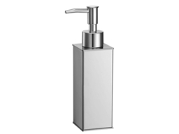 2026 dispensador de Jabón Vertical de Acero Inoxidable 304 para Baño Cocina Cromado Reutilizable