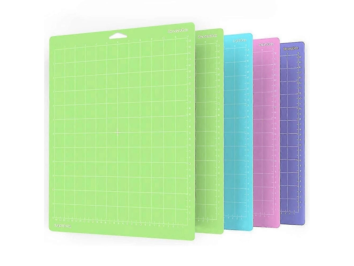 5 Tapetes De Corte Para Cricut Maker/explore/air, 12x12 Polegadas (haoyi)