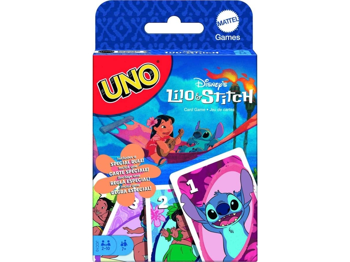 OUTLET|8612195|UNO|UNO STITCH|Caixa Aberta