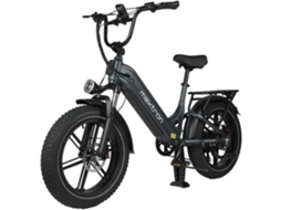Bicicleta Elétrica MAXTURN Camel Motor 250w Bateria 48v18ah 20'' Travão a Disco Hidráulico Cinza