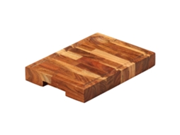Chopping Board, Chopping Boards Vidaxl Marrom Madeira De Acácia (30 X 21 X 4 Cm)