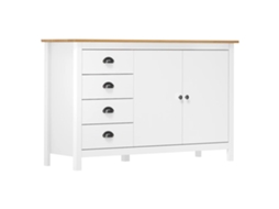 Sideboard, Sideboards Vidaxl Branco Madeira De Pinho (n/a)