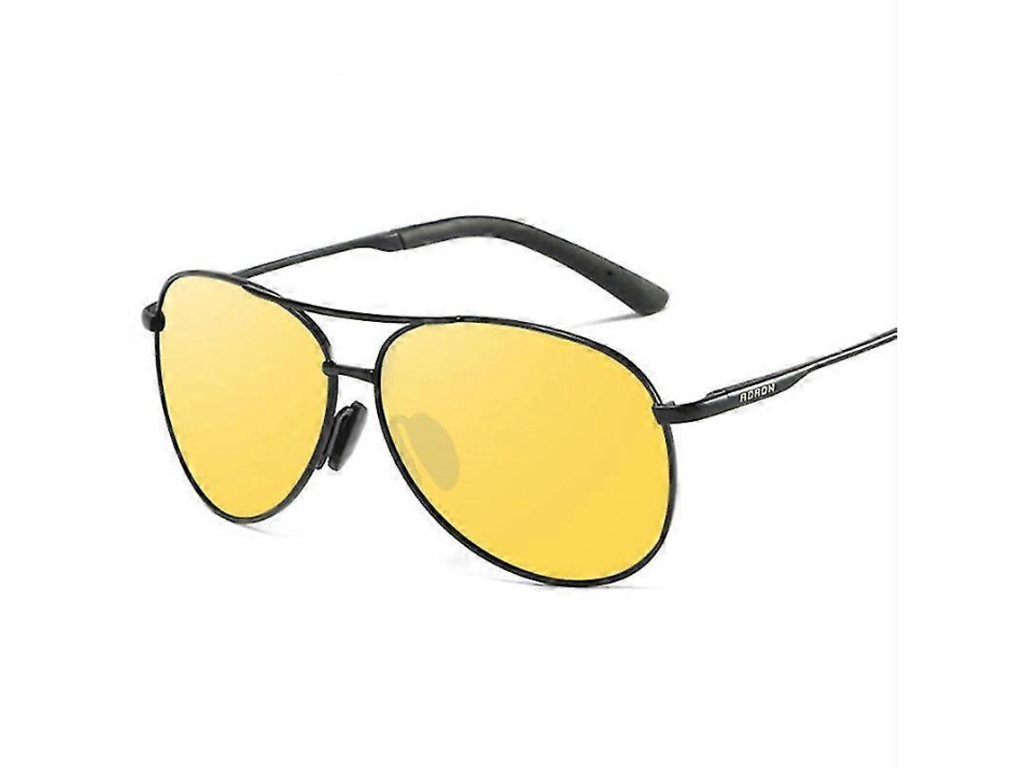 Óculos De Sol Aviador Clássico Unisex, Lente Polarizada, Bloqueio Uv 100