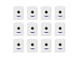 Conjunto De 12 Sacos De Pó De Reposição Compatíveis Com Ecovacs Debot T30 Pro / T30 Pro Omni / T30 Max - Acessórios E Peças De Reposição_ozo