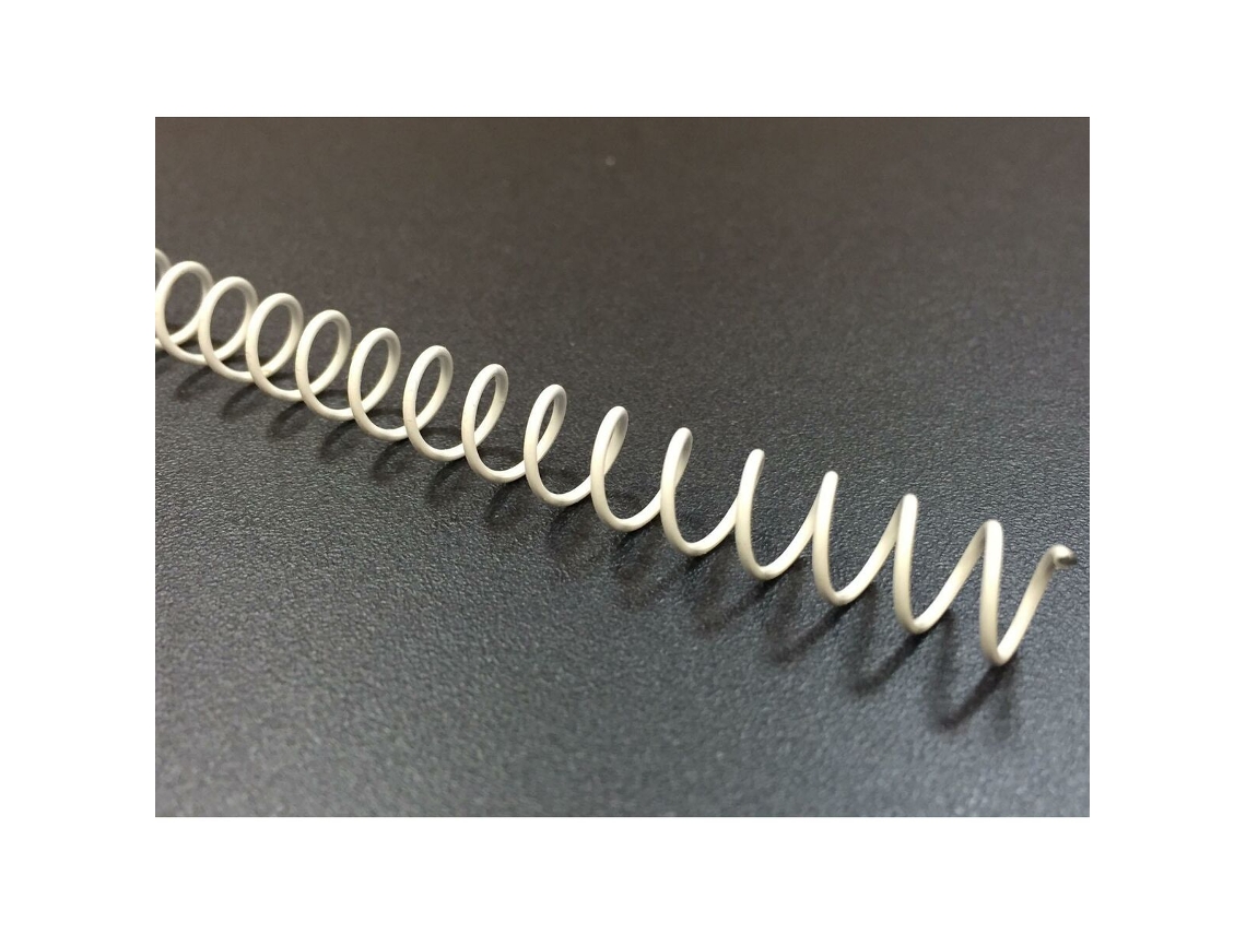 Espirais Para Encadernar Fellowes Branco Metal Ø 36 Mm