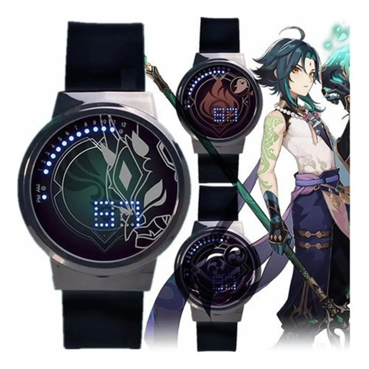 Genshin Impact Sports Smart Watch Para Homens E Mulheresvayotoy