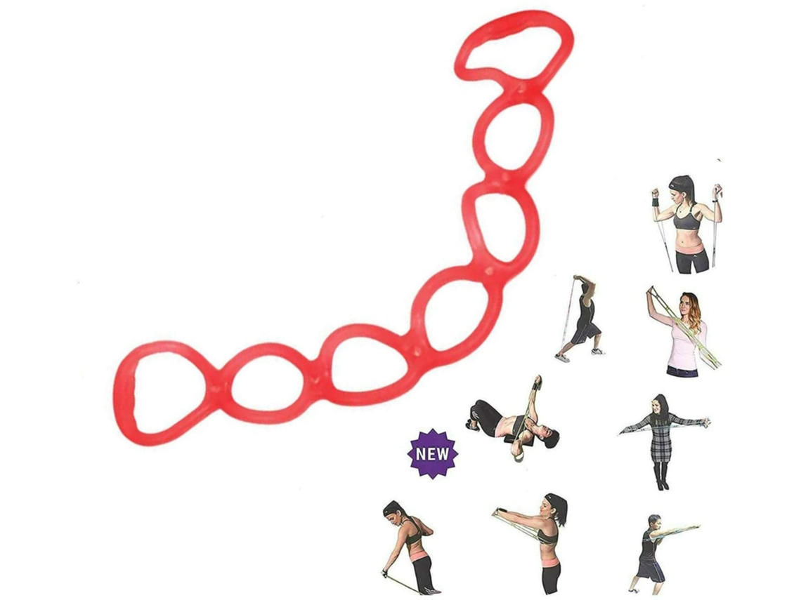 Faixa Elástica Para Exercícios De Corpo Inteiro, Praticamente Indestrutível E Ajustável, Com 7 Níveis Intensidade, Ideal Academia-aquaforge