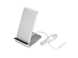 Carregador Sem Fio Carregador Sem Fio Rápido Qi de Liga de Alumínio EOOCOO (carregamento Rápido de 10w, Suporte 3d)