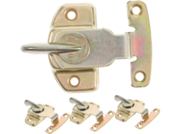 Conectores De Ferro Dourado Para Mesas Extensíveis, Conjunto Com 4 Unidades