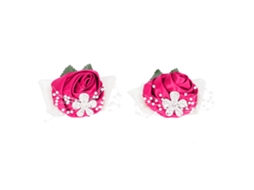 Pulseira De Noiva (decoração De Casamento, Rosa Diamante)