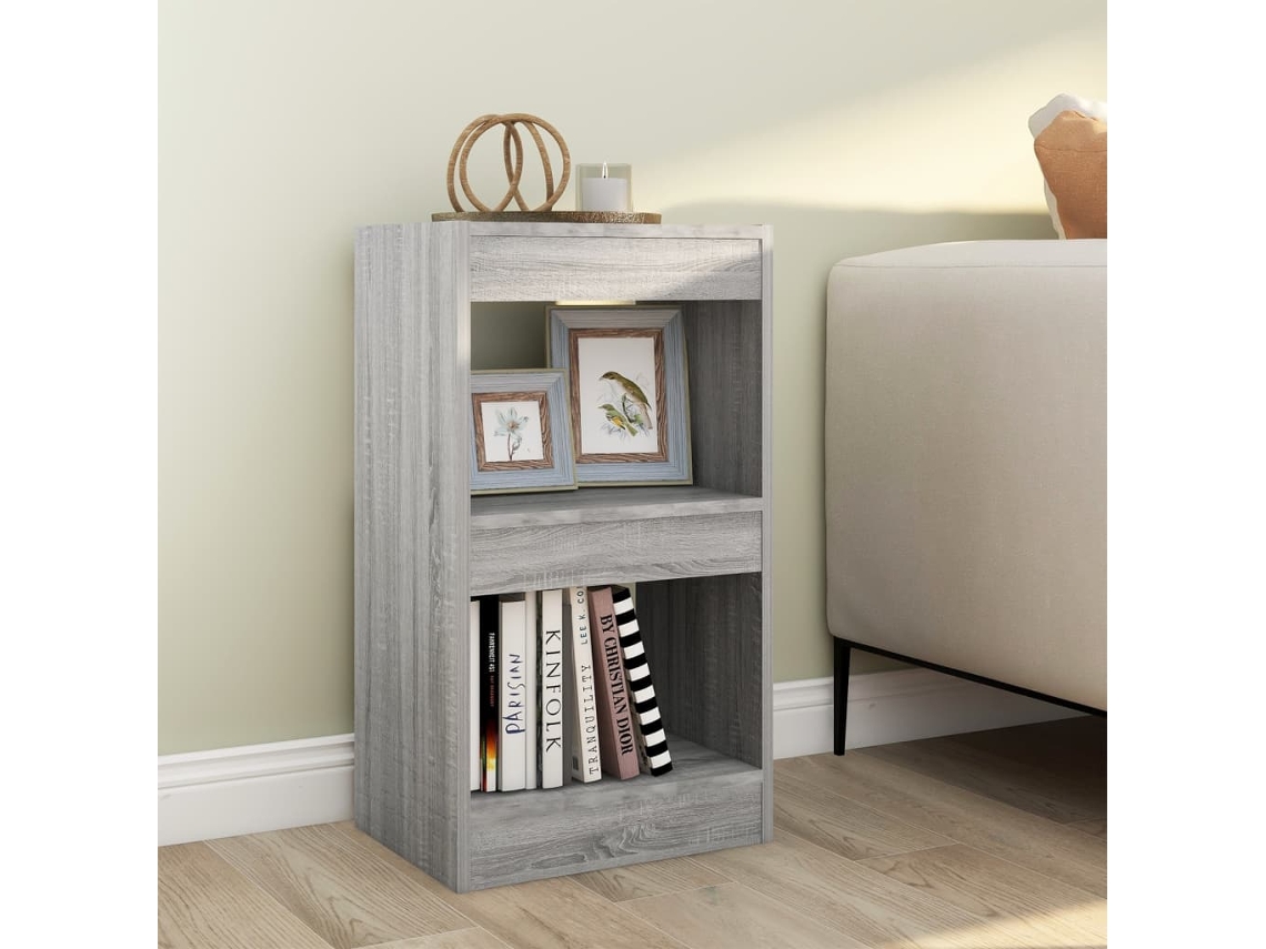 Vidaxl Estante/divisória 40x30x72 Cm Cor Sonoma Cinza