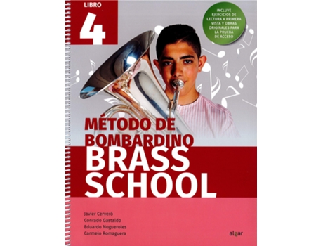Livro Brass School - Metodo De Bombardino 4 de VVAA (Espanhol)