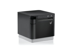 Star Micronics Mc-Print3 Thermal 3In Cutter Ethernet Lan Usb Cloudprnt Black Eu & Uk Ps60C Power Supply Included com Fios e Sem Fios Acionamento Térmico Direto Impressora Pos