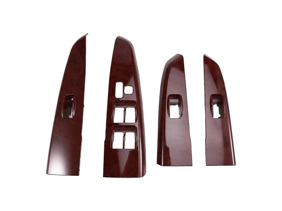 Conjunto De 4 Peças De Painel De Acabamento Do Apoio De Braço Da Porta Dianteira E Traseira Com Moldura Do Interruptor Do Vidro Para 05-14 4271-0k010