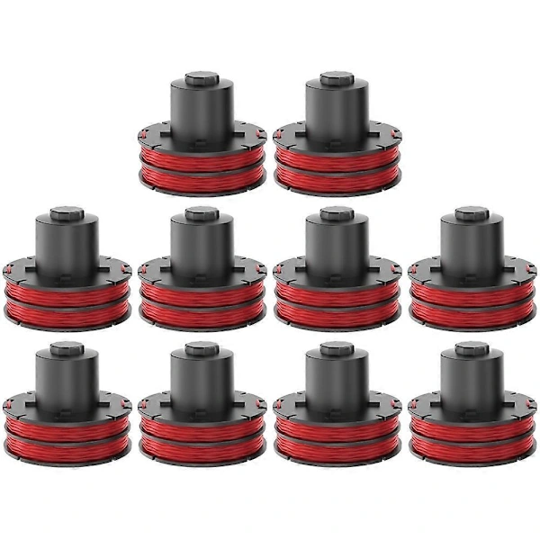 Kit com 10 Carretéis de Fio para Aparador de Grama AQUAFORGE