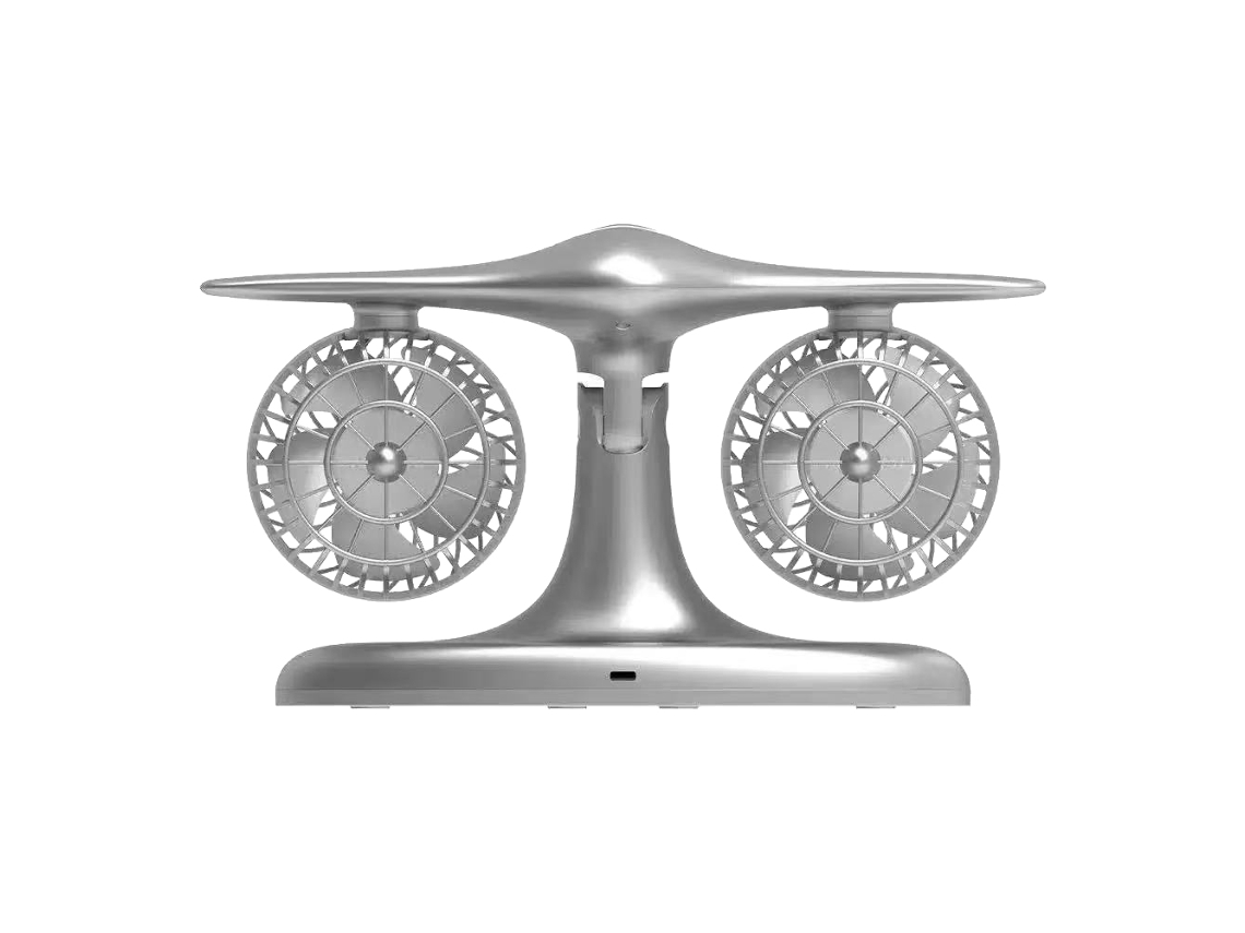 Laxiscreed Mini Ventilador De Mesa Usb Para Escritório, Duradouro E Compacto