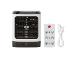 Ventilador Usb Portátil Ar Condicionado com Luz Led