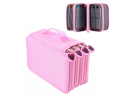 Estojo para Lápis, 2 Compartimentos, Organizador, Tecido Oxford AQUAFORGE