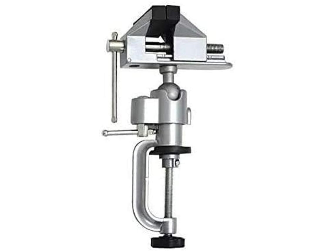 2026-tornillo De Mesa Ajustable Base Giratoria 360 Grados Herramienta De Sujeción Aluminio Para Taller Hogar