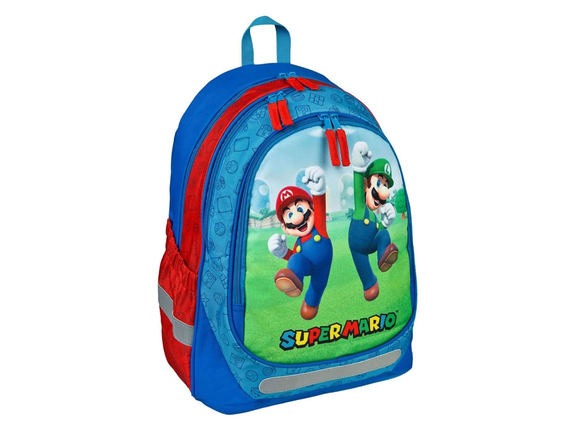 Mochila SUPER MARIO 2023 43X31X19Cm Sumb7560