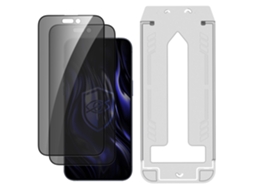 Película De Vidro Apple Iphone 14 Pro Max 3mk Hardy Privzone 9h Privacidade Aplicador Inovador Transparente