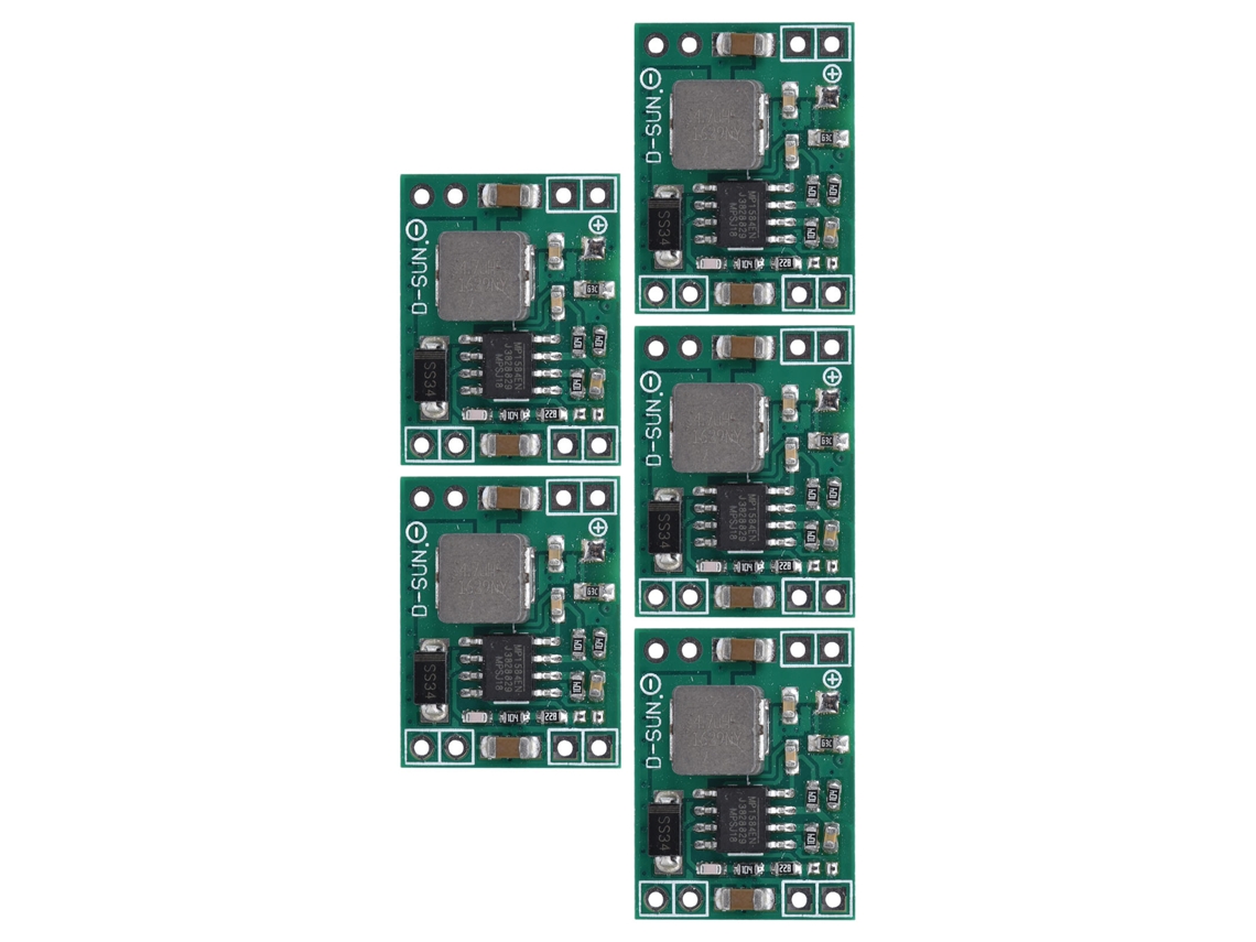 Módulo de fonte de alimentação DC-DC 5PCS 3A saída fixa 5V para equipamento de comunicação