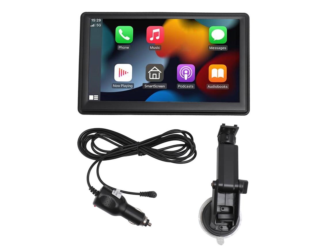 2026zentro-rádio Carro Portátil 7 Polegadas Hd Com Mirror Link Bluetooth Wifi Navegação Controle Por Voz E Cartão 32g