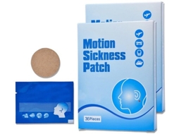 Acupressão Patches 72 Unidades - Adesivos Naturais Para Dor - Alívio De Enjoo De Avião - Seguro E Eficaz - Sem Efeitos Colaterais - Ideal Para Automóv