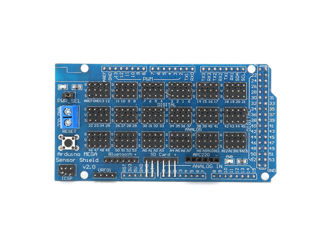 Placa de expansão de sensor com suporte resina interface I2C para Sensor Shield V1.0 V2.0 DC10V S/MARCA