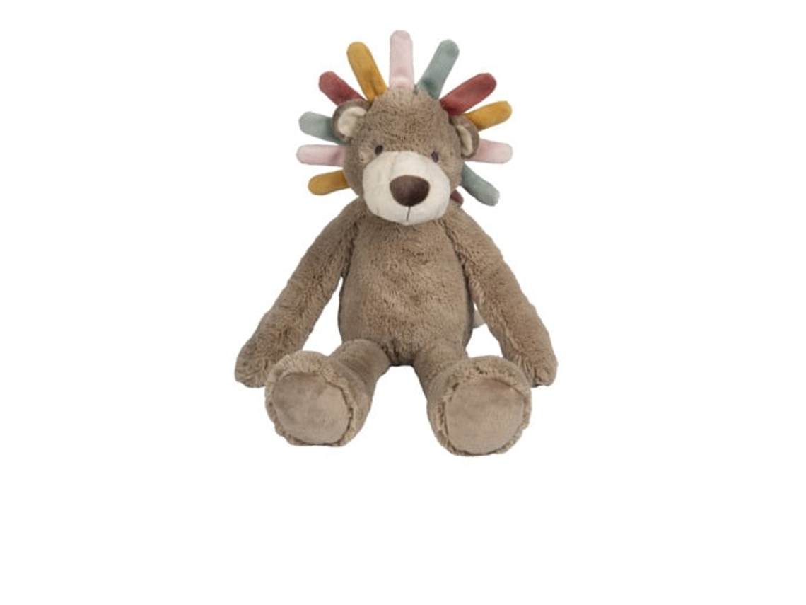 Leão De Pelúcia Happy Horse Leon 48cm Brinquedo De Pelúcia Para Bebês Marrom