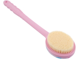 Lurelia Escova Para Costas Para Duche, Cabo Longo, Massagem Suave E Cor Rosa