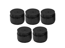 5pcs grip tape antiderrapante para raquete, respirável, mate, para badminton e tênis de mesa | S/MARCA