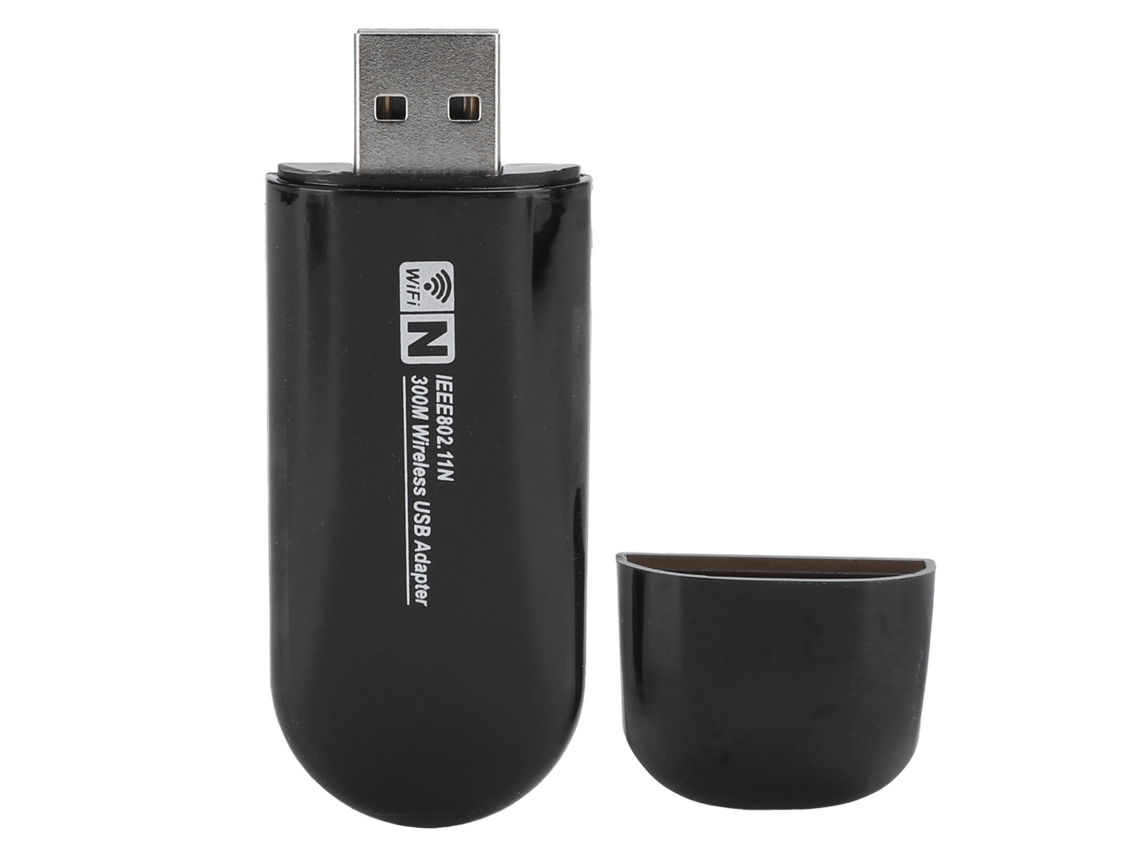 Placa De Rede Sem Fio (adaptador De Desktop De Recepção Wifi 300m) Todo Em Chinês