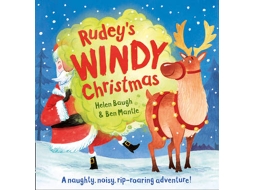 Livro Rudeys Windy Christmas de Helen Baugh e Ben Mantle (Inglês)